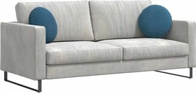 vidaXL Μαξιλάρια καθισμάτων 2 pcs Μπλε Ø 40 x 13 εκ. Βελούδο