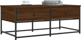 vidaXL Τραπεζάκι Σαλονιού Καφέ Δρυς 100x51x40 εκ. Επεξεργασμ. Ξύλο