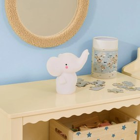 Παιδικό Φωτάκι Νυκτός LED A-S Softy Elephant 214423B