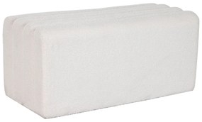 Σκαμπό Home ESPRIT Λευκό πολυεστέρας Ξύλο MDF 100 x 45 x 43 cm