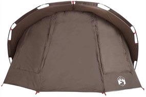 vidaXL Σκηνή Ψαρέματος 5 Ατόμου Αδιάβροχη Καφέ