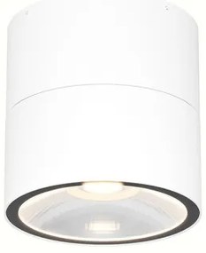 Σποτ Φωτιστικό Οροφής LED 7W Κινητό IP54 Spin Maytoni O310CL-L7W3K Λευκό