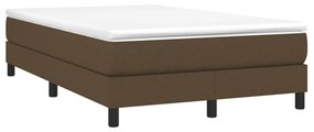 ΚΡΕΒΑΤΙ BOXSPRING ΜΕ ΣΤΡΩΜΑ ΣΚΟΥΡΟ ΚΑΦΕ 120X200 ΕΚ. ΥΦΑΣΜΑΤΙΝΟ 3144064