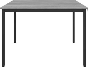 vidaXL Τραπεζαρίες 110 x 110 x 75 cm ΜΕΤΑΛΛΟ