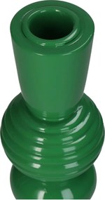 Κηροπήγιο ArteLibre Πράσινο Polyresin 10x10x30cm