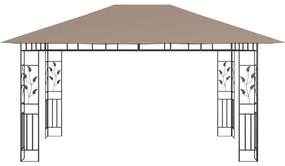 ΚΙΟΣΚΙ ΜΕ ΣΗΤΑ ΚΑΙ ΦΩΤΑΚΙΑ TAUPE 4 X 3 X 2,73 Μ. / 180 ΓΡ./Μ² 3070319