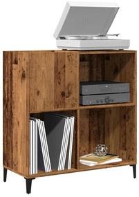 vidaXL Δισκοθήκη Παλιό Ξύλο 84,5 x 38 x 89 εκ. από Επεξεργασμένο Ξύλο