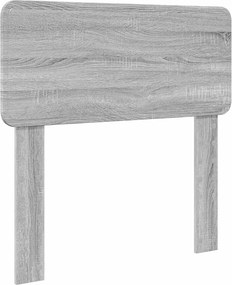 vidaXL Σκελετός Κρεβατιού Γκρι Sonoma 100 x 200 cm