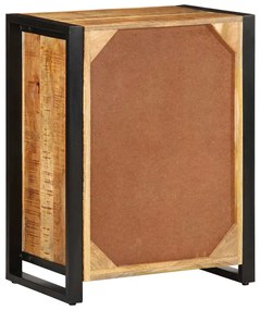 vidaXL Μπουφές 55x35x70 εκ. από Μασίφ Ακατέργαστο Ξύλο Μάνγκο