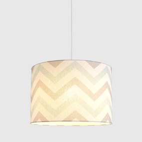 Παιδικό φωτιστικό οροφής “Chevron Grey Mint” VEIS