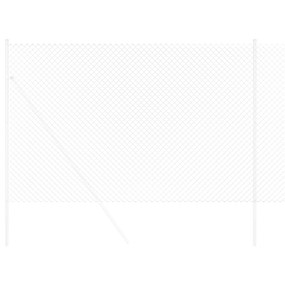 vidaXL Φράχτης Ασημί 10 x 1.6 m Γαλβανισμένος χάλυβας