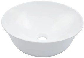 vidaXL Νιπτήρας Λευκός 41 x 12,5 εκ. Κεραμικός