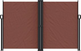 vidaXL Σκίαστρο Πλαϊνό Συρόμενο Καφέ 160 x 600 εκ.