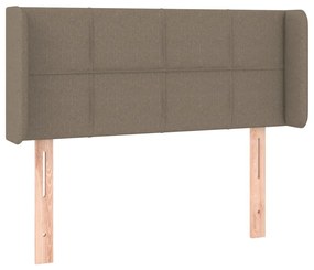 vidaXL Κεφαλάρι με Πτερύγια Taupe 103x16x78/88 εκ. Υφασμάτινο