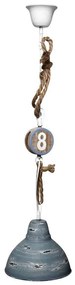 Φωτιστικό Οροφής RIN213 Espiel Metal,Wood