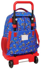 Σχολική Τσάντα με Ρόδες Mickey Mouse Clubhouse Today Μπλε 33 x 45 x 22 cm