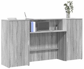 vidaXL Γραφείο υποδοχής 200x50x103,5 εκ. Επεξεργασμένο Ξύλο