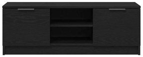 vidaXL Ντουλάπι TV Μαύρο 102 x 35 x 36.5 εκ Επεξεργασμένο ξύλο