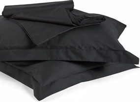 Σεντόνι Μονό Με Λάστιχο (100x200+30) Kentia True Colors Μαύρο