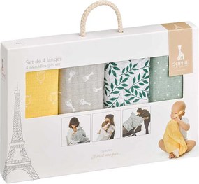 Μουσελίνες/Πάνες Αγκαλιάς (Σετ 4τμχ) Sophie The Giraffe S850800