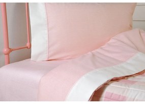 Παπλωματοθήκη Παιδική 509 (Σετ 2τμχ) Pink Down Town Μονό 175x245cm 100% Βαμβακοσατέν