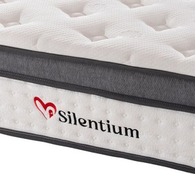 ΣΤΡΩΜΑ ΔΙΠΛΟ SILENTIUM HM749.04 POCKET SPRINGS--ΛΕΥΚΟ 140x200x30Υεκ.
