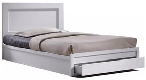 Κρεβάτι Mesa C122, 110x200, Πλαστικοποιημένη μοριοσανίδα,  Τάβλες για Κρεβάτι, 118x207x93cm