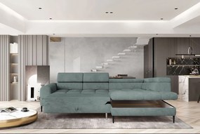 Γωνιακός καναπές Sovvor-Menta-Αριστερή