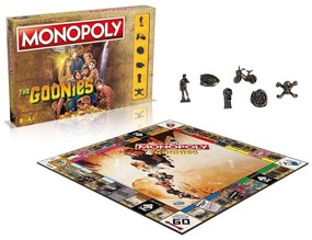 Επιτραπέζιο Παιχνίδι Monopoly - The Goonies WM01390-EN1-6 (Αγγλική Γλώσσα) Για 2-6 Παίκτες 8 Ετών+ Multicolor Winning Moves