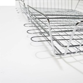 Διπλή Μεταλλική Σχάρα Ψησίματος 31x25cm