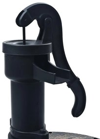 vidaXL Σιντριβάνι - Βαρέλι Κήπου με Αντλία