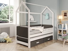 Παιδικό κρεβάτι Poppy-Leuko-80 x 180