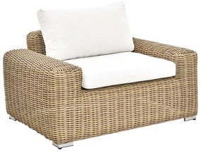 Κήπος πολυθρόνα Home ESPRIT Μπεζ Ανοιχτό καφέ 111 x 87 x 63 cm