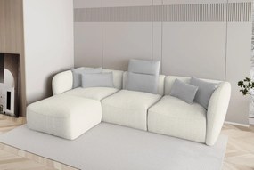 Γωνιακός καναπές Canada Mini-Krem-Αριστερή