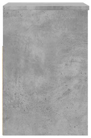 vidaXL Παπουτσοθήκη Γκρι Σκυροδέματος 60 x 30 x 45 εκ. από Επεξ. Ξύλο