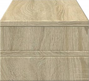 vidaXL Βάση Οθόνης Sonoma Δρυς 54x22x15 εκ. από Επεξεργασμένο Ξύλο