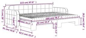 ΚΑΝΑΠΕΣ ΚΡΕΒΑΤΙ ΣΥΡΟΜΕΝΟΣ ΜΑΥΡΟ 80X200 ΕΚ. ΒΕΛΟΥΔΙΝΟΣ ΣΤΡΩΜΑΤΑ 3196950