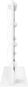 vidaXL Καθρέφτης Vanity με LED Φώτα Λευκό 60x55x18 εκ.