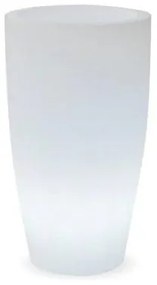 Φωτιζόμενη Γλάστρα Επαναφορτιζόμενη LED RGBW IP65 6500K Bambu 70 LUMBM070WLNW New Garden-LUMBM070WLNW-Λευκό LUMBM070WLNW