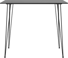 vidaXL Σετ Επίπλων Μπαρ 5 Τεμαχίων Μαύρο / Λευκό