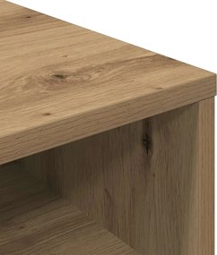 vidaXL Βιβλιοθήκη Artisan Δρυς 34x31x80 εκ. Επεξεργασμένο Ξύλο