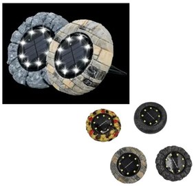 LED ηλιακά spot κήπου 4 τεμάχια 2553FEL