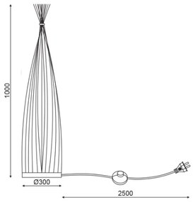 Επιδαπέδιο Φωτιστικό Serifos