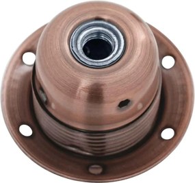 vidaXL Λαμπτήρες 2 τεμάχια Κόκκινο Χάλκινο E27