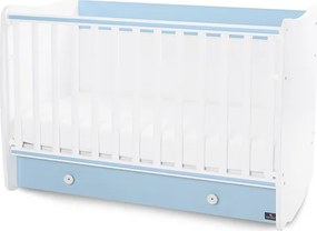 BED DREAM 70/140 NEW  COLOUR WHITE/BABY BLUE