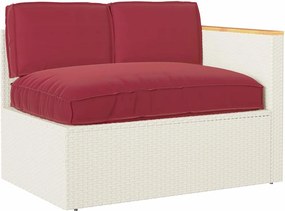 vidaXL Σετ μαξιλαριών 3 pcs Κόκκινο Ύφασμα Όξφορντ