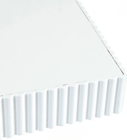 Ράφι τοίχου Homea 59x11.5x5.9cm - Λευκό