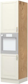 Επιδαπέδιο ντουλάπι φούρνου ψηλό Toscana K23-60-2KR-Καρυδί - 60.00Χ60.00Χ235.00cm