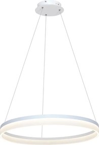 Κρεμαστό Φωτιστικό Πολύφωτο Ring 36W 4000K 60cm Λευκό