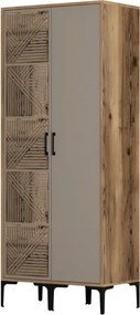Stewehome Ντουλάπα με δύο πόρτες (PS) 80x47x201 cm